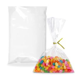 Pack of 1000 Flat Poly Bags; Clear 5 x 7. Ultra Thick Open Top Bags 5x7. Thickness 4 mil. Plastic Bags for Storing and Transporting. Ideal for Industr