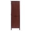 Brooke Jelly 3-Section Cupboard; Walnut