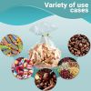 Pack of 1000 Flat Poly Bags; Clear 5 x 7. Ultra Thick Open Top Bags 5x7. Thickness 4 mil. Plastic Bags for Storing and Transporting. Ideal for Industr