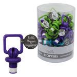 Assorted Silicone Bottle Stopper in Countertop Display