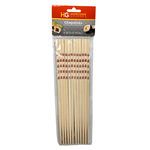 Hometown Gourmet 6 Pair Reusable Chop Stick Value Pack on Clip Strip
