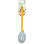 Biosmart Silicone and Bamboo Slotted Spoon