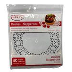 Crave 50 Count 7.5" Paper Doilies