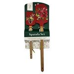 Red Poinsettia 2 Piece Spatula Set