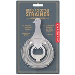 Kikkerland Stainless Steel Bird Cocktail Strainer
