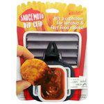 Saucemoto Dip Clip Fast Food Sauce Holder in PDQ Display