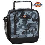Dickies Grey Camoflauge Print Insulated Lunch Bag