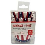 50 Count Americana Baking Cups