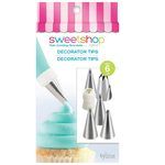 Sweetshop 6 Count Cake Decorating Tips