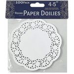 100 Piece Round Paper Doilies