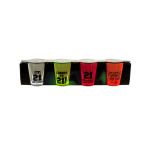 21st Birthday Glow Shot Glass Set