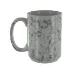 15OZ WHITE MARBELIZED MUG