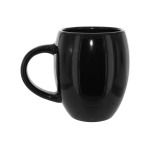 18-Ounce Black Rounded Mug