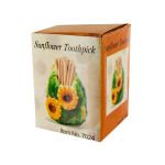 Sunflower Toothpick Holder