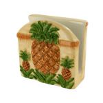 Ceramic Napkin Holder Pineapple Design