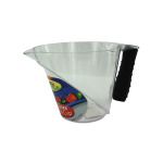 Plastic measuring cup with spout