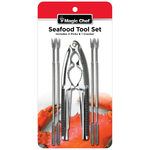 Magic Chef Seafood Cracker Set with 4 Picks & Cracker