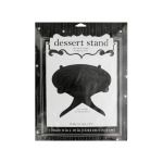 Black Glitz Dessert Stand