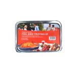 Barbecue tray and lid