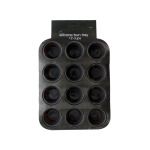 12-Cup Silicone Bun and Muffin Pan