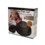Fill & Bake Non-Stick 3-Tier Bake Pan Set