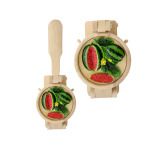 Wooden Tortilla Press (Design: Watermelon)