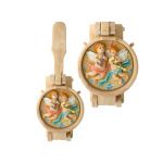 Wooden Tortilla Press (Design: Cherubs)